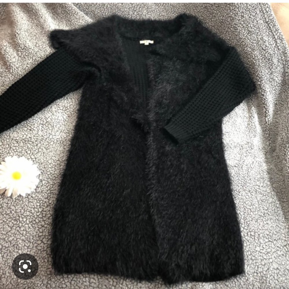 Lime & Chili Mohair Sweater Coat